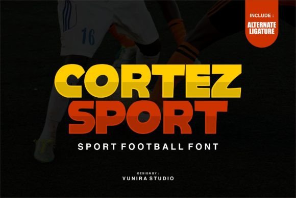 Discover Cortez Sport: A Bold Typeface for Modern Creators
