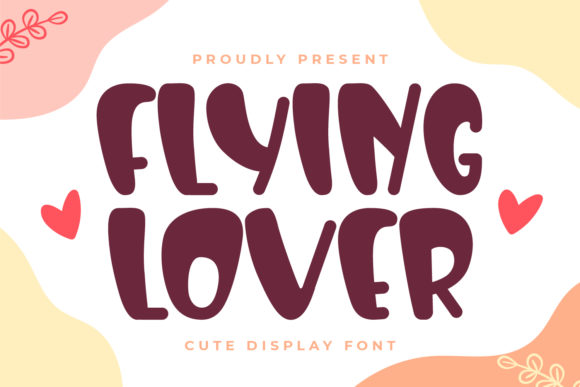 Discover the Charming Versatility of the Flying Lover Font