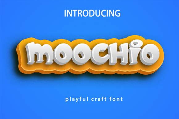 Moochio: The Playful Display Font That Brings Designs to Life