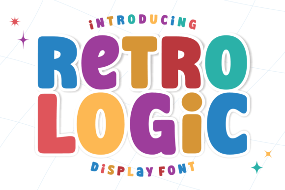 Retro Logic: A Friendly Display Font for Creative Projects